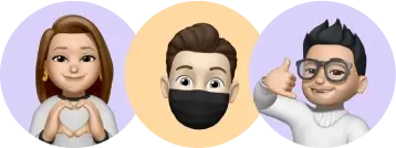 Avatars of audience members